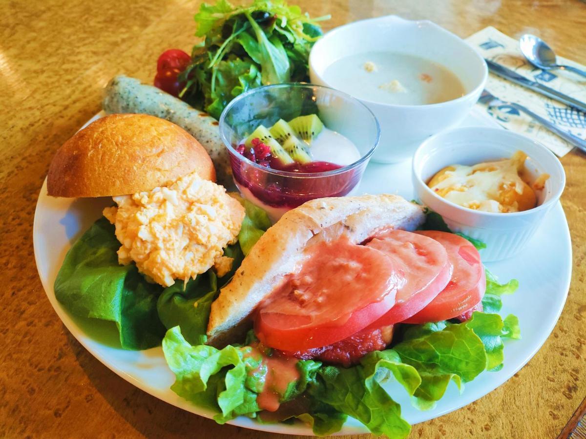 Bed and Breakfast Sora no Uta Minami Alps Exterior foto