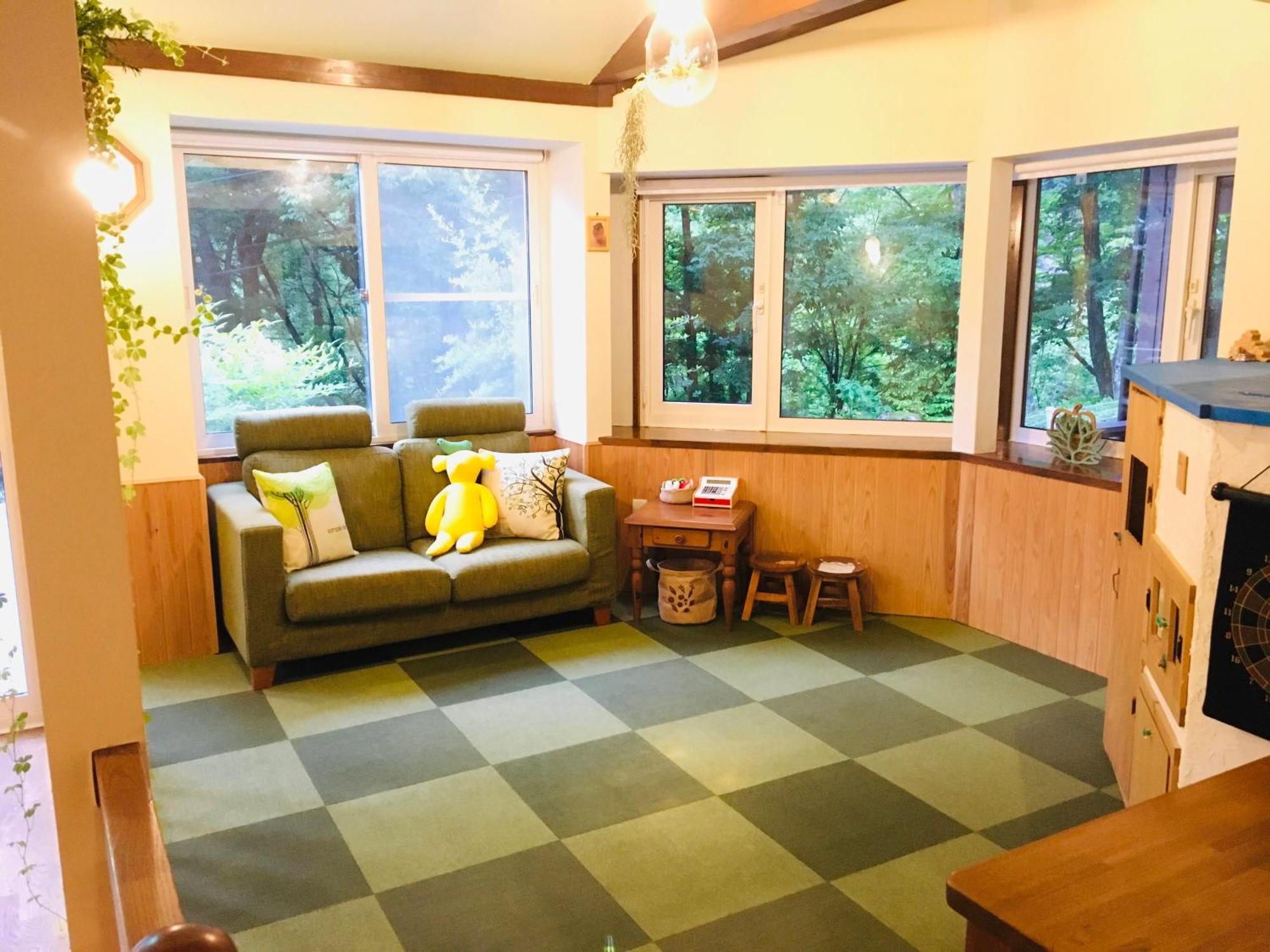 Bed and Breakfast Sora no Uta Minami Alps Exterior foto