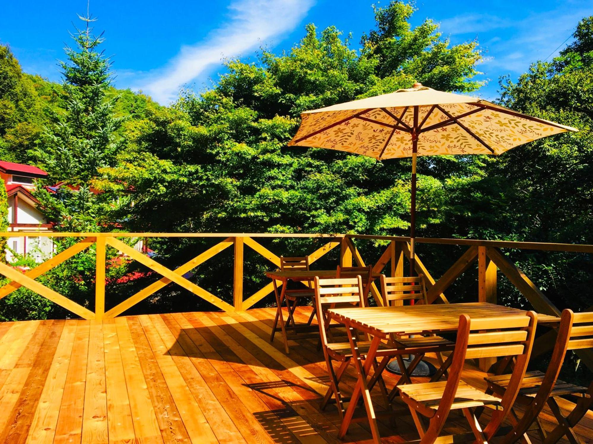 Bed and Breakfast Sora no Uta Minami Alps Exterior foto